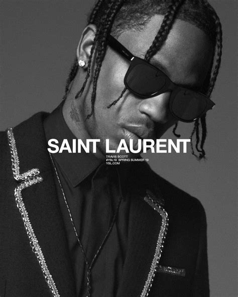 yves saint laurent travis scott